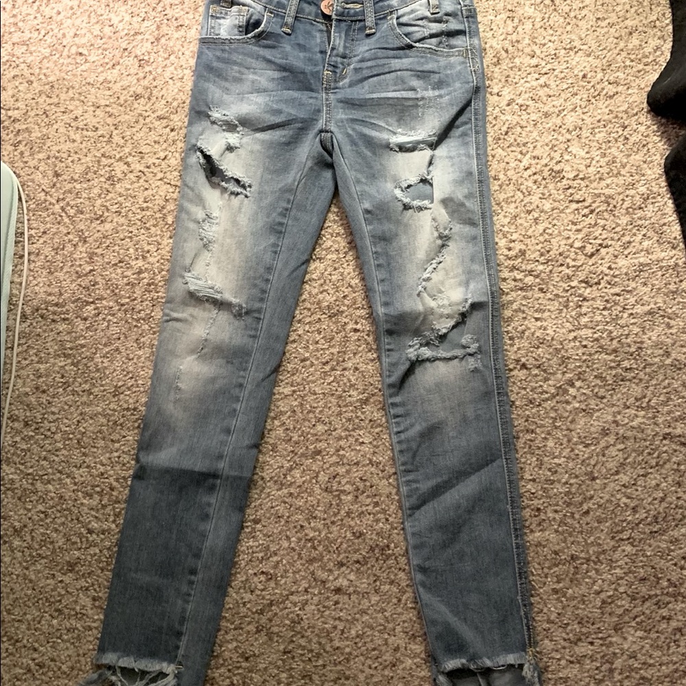One Teaspoon distressed jeans